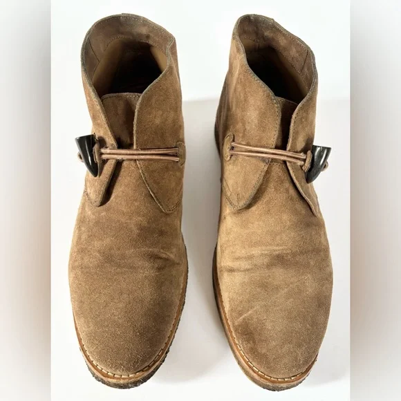 Trask Carissa Toggle Women’s 11 Tan Suede Chukka Boots - Picture 3 of 14